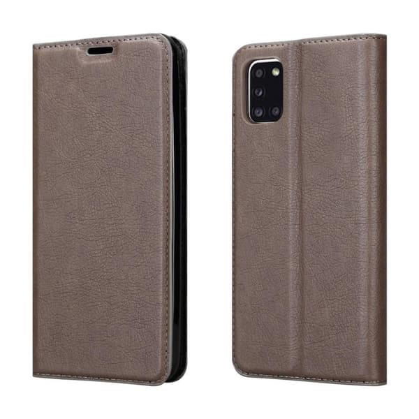 Lommebokdeksel til Samsung Galaxy A31 Deksel med magnetisk lukking, stativfunksjon og kortlomme
