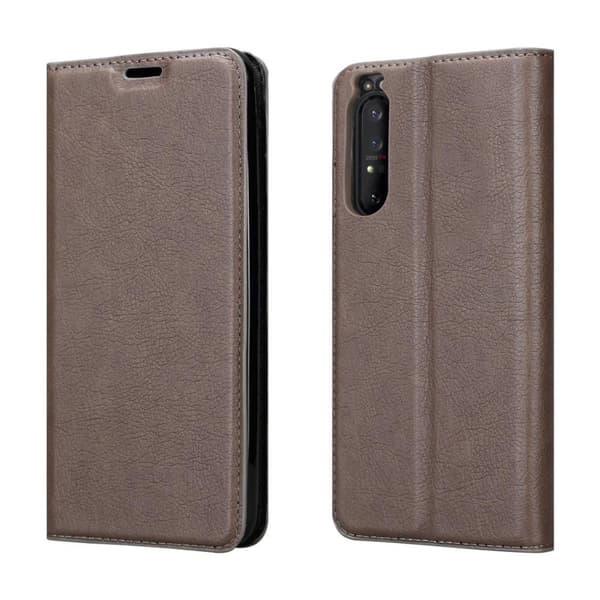 Lommebokdeksel til Sony Xperia 1 II Deksel med magnetisk lukking, stativfunksjon og kortlomme