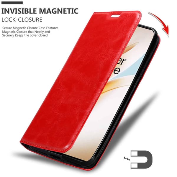 Lommebokdeksel til OnePlus 8 PRO Deksel med magnetisk lukking, stativfunksjon og kortlomme