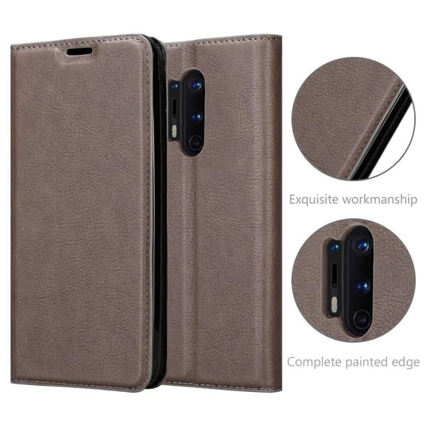 OnePlus 8 PRO Suojakotelo Suojakuori Lompakkokotelo Matkapuhelinkotelo jossa magneettisuljenta, jalusta-toiminto ja korttitasku
