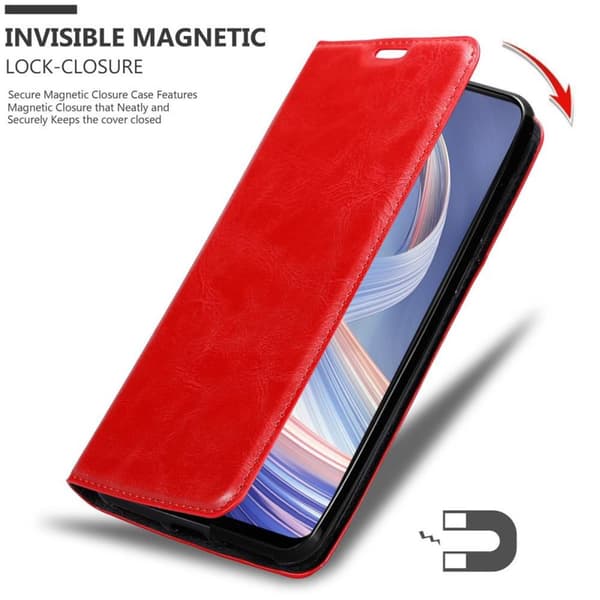Oppo A92s Suojakotelo Suojakuori Lompakkokotelo Matkapuhelinkotelo jossa magneettisuljenta, jalusta-toiminto ja korttitasku