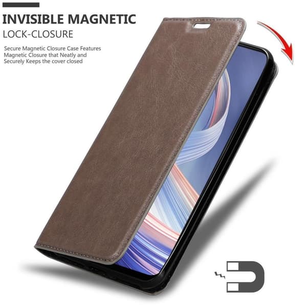 Oppo A92s Suojakotelo Suojakuori Lompakkokotelo Matkapuhelinkotelo jossa magneettisuljenta, jalusta-toiminto ja korttitasku