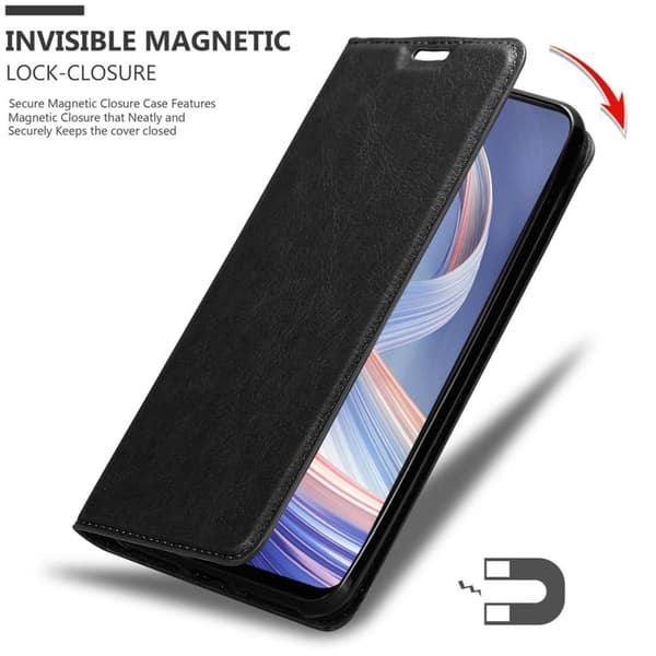 Oppo A92s Suojakotelo Suojakuori Lompakkokotelo Matkapuhelinkotelo jossa magneettisuljenta, jalusta-toiminto ja korttitasku