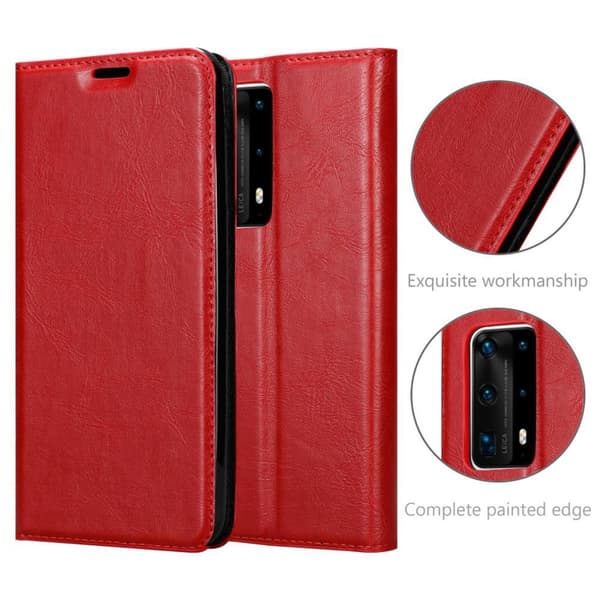 Huawei P40 PRO / P40 PRO+ Fodral Skal Plånboksfodral Case med magnetisk stängning, ståfunktion och kortficka