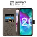 Miniatyrbillede 3 af 8: Honor 20 / 20S / Huawei NOVA 5T Pungetui Cover Blomster ()