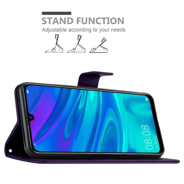 Honor 10 LITE / Huawei P SMART 2019 Pungetui Cover Blomster ()