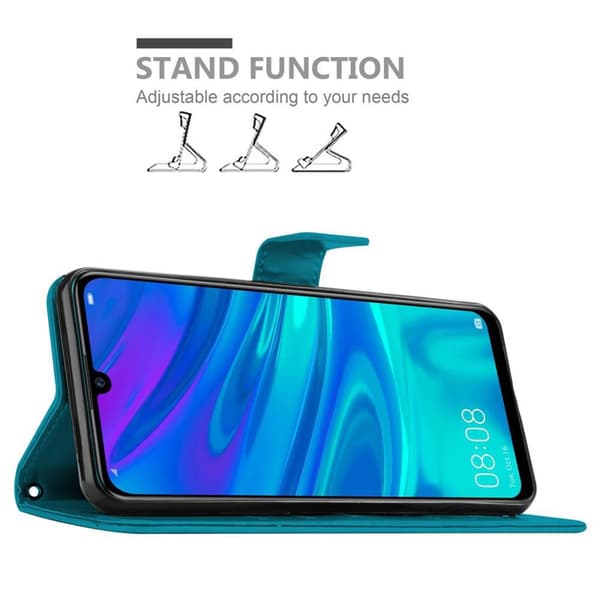 Honor 10 LITE / Huawei P SMART 2019 Pungetui Cover Blomster ()