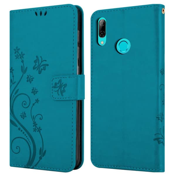 Honor 10 LITE / Huawei P SMART 2019 Pungetui Cover Blomster ()