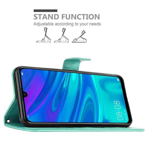 Honor 10 LITE / Huawei P SMART 2019 Pungetui Cover Blomster ()