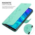 Miniatyrbillede 9 af 11: Honor 10 LITE / Huawei P SMART 2019 Pungetui Cover Blomster ()