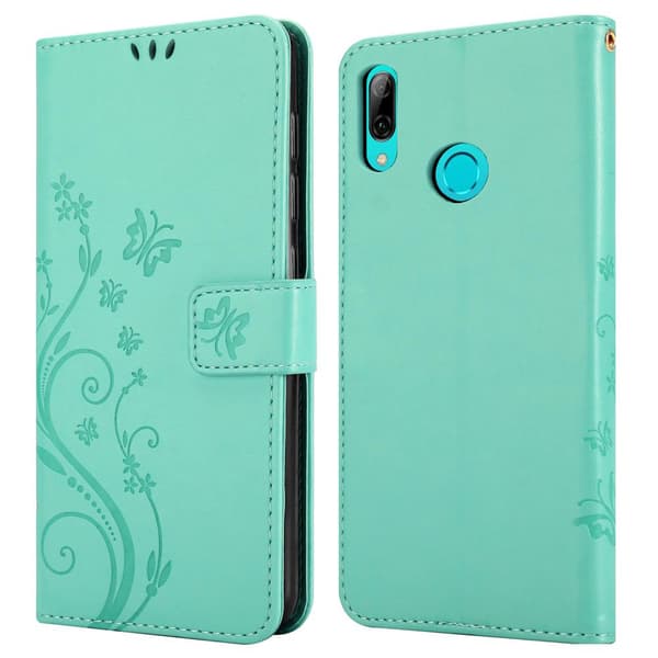 Honor 10 LITE / Huawei P SMART 2019 Pungetui Cover Blomster ()