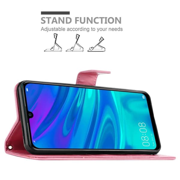 Honor 10 LITE / Huawei P SMART 2019 Pungetui Cover Blomster ()