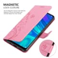 Miniatyrbillede 5 af 7: Honor 10 LITE / Huawei P SMART 2019 Pungetui Cover Blomster ()
