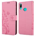 Miniatyrbillede 7 af 7: Honor 10 LITE / Huawei P SMART 2019 Pungetui Cover Blomster ()