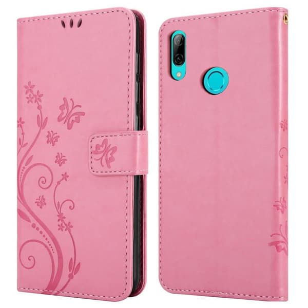 Honor 10 LITE / Huawei P SMART 2019 Pungetui Cover Blomster ()