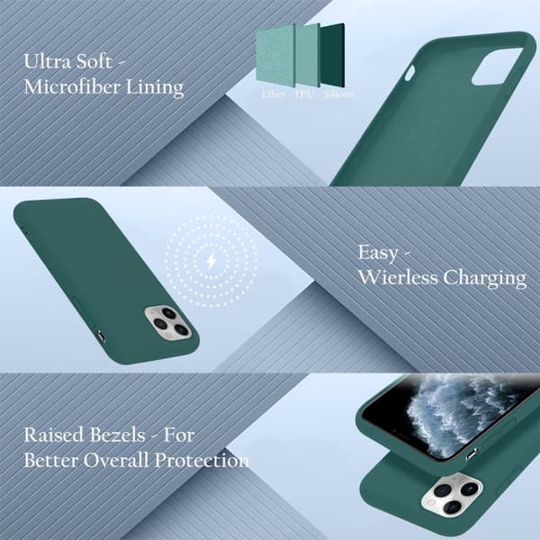 Deksel til iPhone 11 PRO Silikondeksel TPU Case Cover
