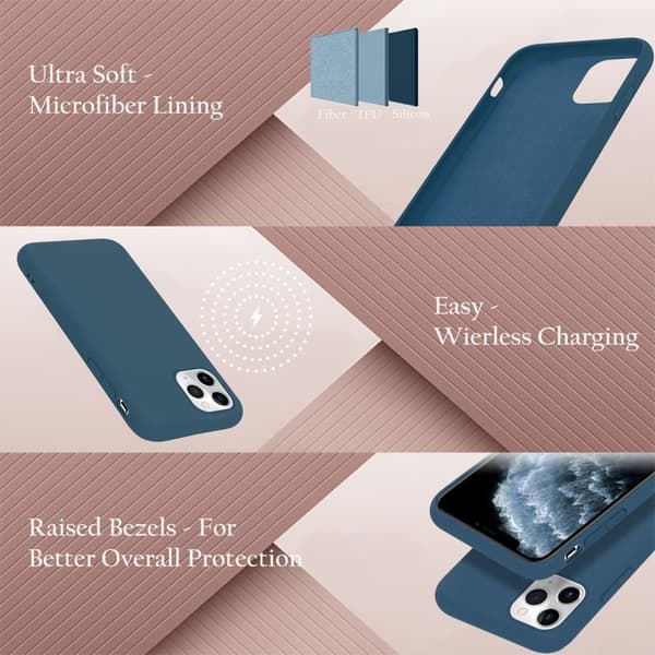 Deksel til iPhone 11 PRO Silikondeksel TPU Case Cover