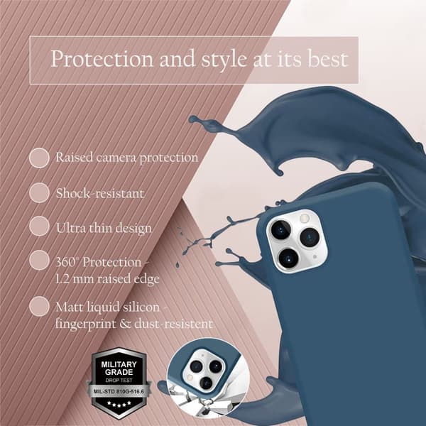 iPhone 11 PRO Skal Fodral av flexibelt TPU-silikon Case Cover