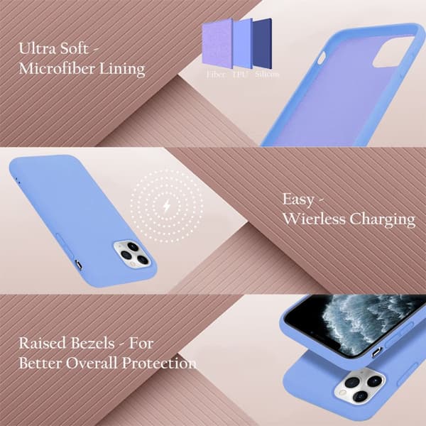 Deksel til iPhone 11 PRO Silikondeksel TPU Case Cover