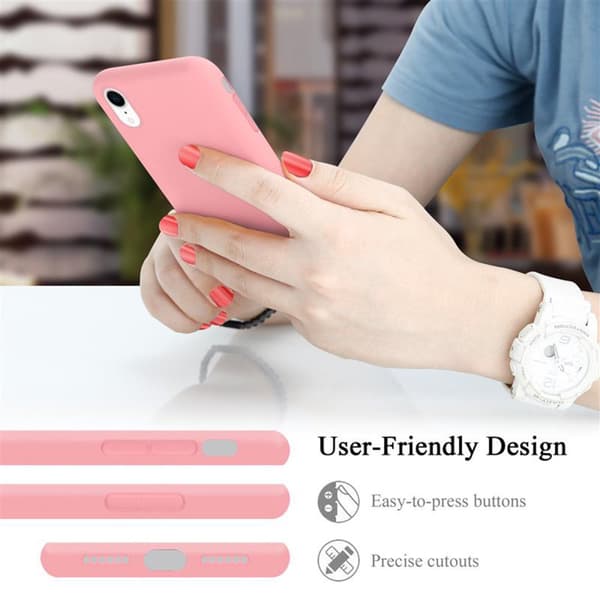 Deksel til iPhone XR Silikondeksel TPU Case Cover