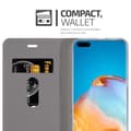 Miniatyrbilde 4 av 9: Deksel til Huawei P40 PRO / P40 PRO+ Lommebokdeksel med magnetisk lukking, stativfunksjon og kortlomme