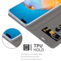 Miniatyrbilde 5 av 9: Deksel til Huawei P40 PRO / P40 PRO+ Lommebokdeksel med magnetisk lukking, stativfunksjon og kortlomme