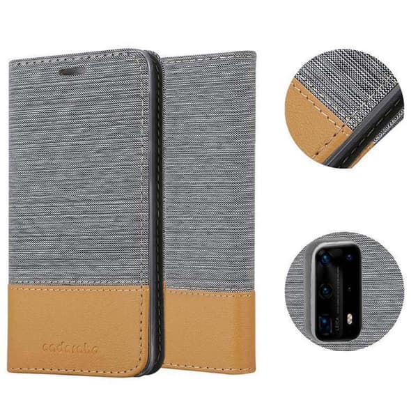 Deksel til Huawei P40 PRO / P40 PRO+ Lommebokdeksel med magnetisk lukking, stativfunksjon og kortlomme