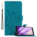 Miniatyrbillede 1 af 8: Samsung Galaxy A6 2018 Pungetui Cover Blomster ()