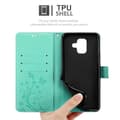 Miniatyrbillede 6 af 8: Samsung Galaxy A6 2018 Pungetui Cover Blomster ()