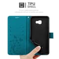 Miniatyrbilde 11 av 11: Deksel til Samsung Galaxy J4 PLUS Lommebokdeksel i blomster design med magnetisk lukking, stativfunksjon og kortplasser