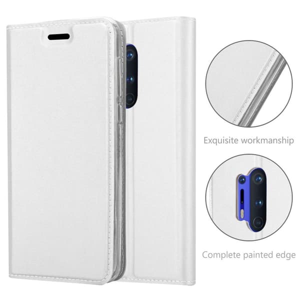 OnePlus 8 PRO Skal Fodral med magnetisk stängning, ståfunktion och kortficka Mobilskydd