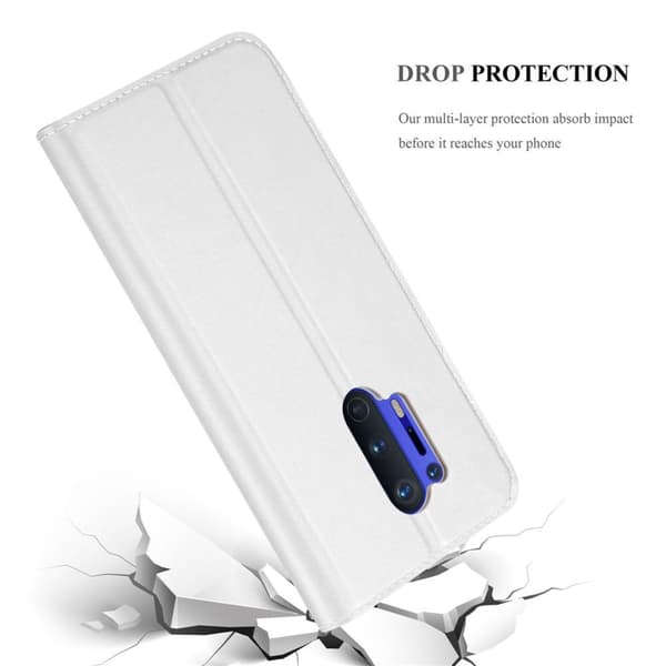 OnePlus 8 PRO Suojakotelo Suojakuori Lompakkokotelo Matkapuhelinkotelo jossa magneettisuljenta, jalusta-toiminto ja korttitasku