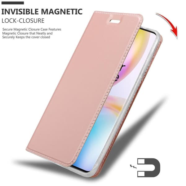 OnePlus 8 PRO Skal Fodral med magnetisk stängning, ståfunktion och kortficka Mobilskydd