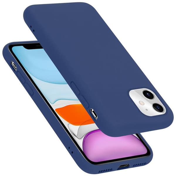 Deksel til iPhone 11 Silikondeksel TPU Case Cover LIQUID BLÅ Deksel til iPhone 11 Silikondeksel TPU Case Cover LIQUID BLÅ