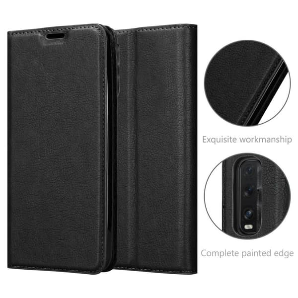 Oppo FIND X2 Fodral Skal Plånboksfodral Case med magnetisk stängning, ståfunktion och kortficka