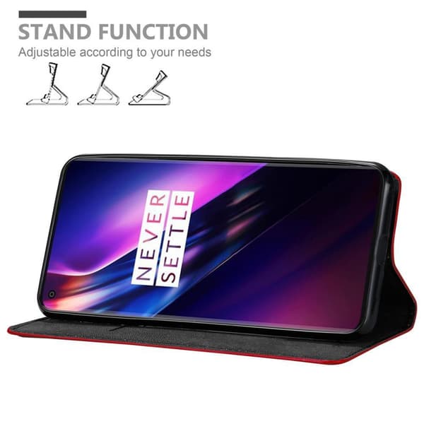 OnePlus 8 Fodral Skal Plånboksfodral Case med magnetisk stängning, ståfunktion och kortficka