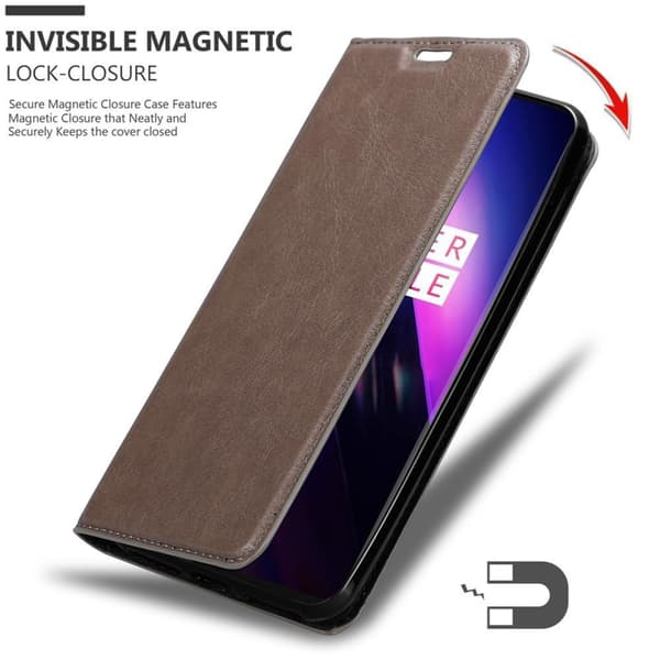 OnePlus 8 Fodral Skal Plånboksfodral Case med magnetisk stängning, ståfunktion och kortficka