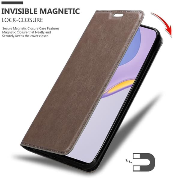 Huawei NOVA 7 5G Fodral Skal Plånboksfodral Case med magnetisk stängning, ståfunktion och kortficka