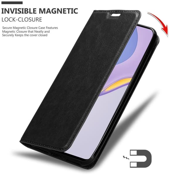 Lommebokdeksel til Huawei NOVA 7 5G Deksel med magnetisk lukking, stativfunksjon og kortlomme