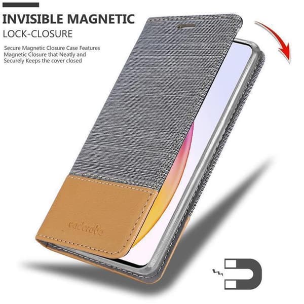 OnePlus 8 Suojakotelo Suojakuori Lompakkokotelo Matkapuhelinkotelo jossa magneettisuljenta, jalusta-toiminto ja korttitasku