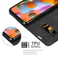 Miniatyrbild 7 av 11: Samsung Galaxy A11 / M11 Fodral Skal Plånboksfodral Case med magnetisk stängning, ståfunktion och kortficka