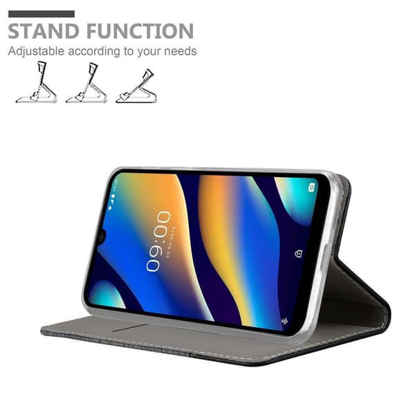 WIKO VIEW 3 LITE Suojakotelo Suojakuori Lompakkokotelo Matkapuhelinkotelo jossa magneettisuljenta, jalusta-toiminto ja korttitasku