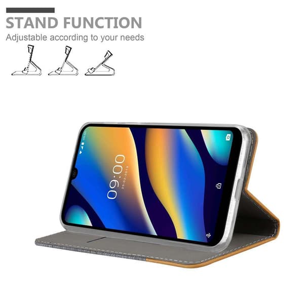 WIKO VIEW 3 LITE Suojakotelo Suojakuori Lompakkokotelo Matkapuhelinkotelo jossa magneettisuljenta, jalusta-toiminto ja korttitasku