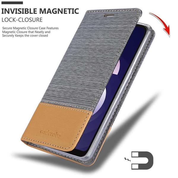 Huawei Y5 2019 / Enjoy Play 8 / Honor 8S Suojakotelo Suojakuori Lompakkokotelo Matkapuhelinkotelo jossa magneettisuljenta, jalusta-toiminto ja