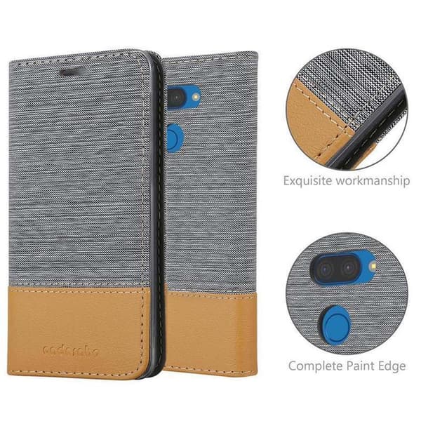 LG K40S Suojakotelo Suojakuori Lompakkokotelo Matkapuhelinkotelo jossa magneettisuljenta, jalusta-toiminto ja korttitasku