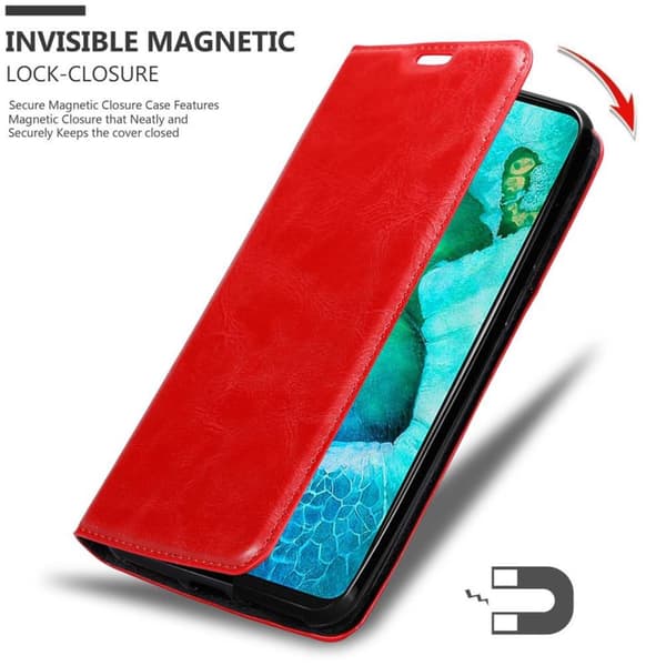Honor View 30 PRO Fodral Skal Plånboksfodral Case med magnetisk stängning, ståfunktion och kortficka