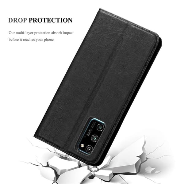Honor View 30 PRO Fodral Skal Plånboksfodral Case med magnetisk stängning, ståfunktion och kortficka