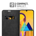 Pikkukuva 4 / 8: Samsung Galaxy M21 / M30s Suojakotelo Suojakuori Lompakkokotelo Matkapuhelinkotelo jossa magneettisuljenta, jalusta-toiminto ja korttitasku