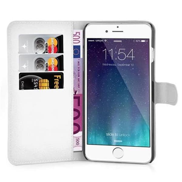 iPhone 6 PLUS / 6S PLUS Pungetui Cover Case (Hvid)