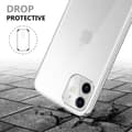 Miniatyrbilde 6 av 7: Deksel til iPhone 11 360° helkroppsbeskyttelse Silikondeksel foran og bak, allroundbeskyttelse med skjermbeskyttelse
